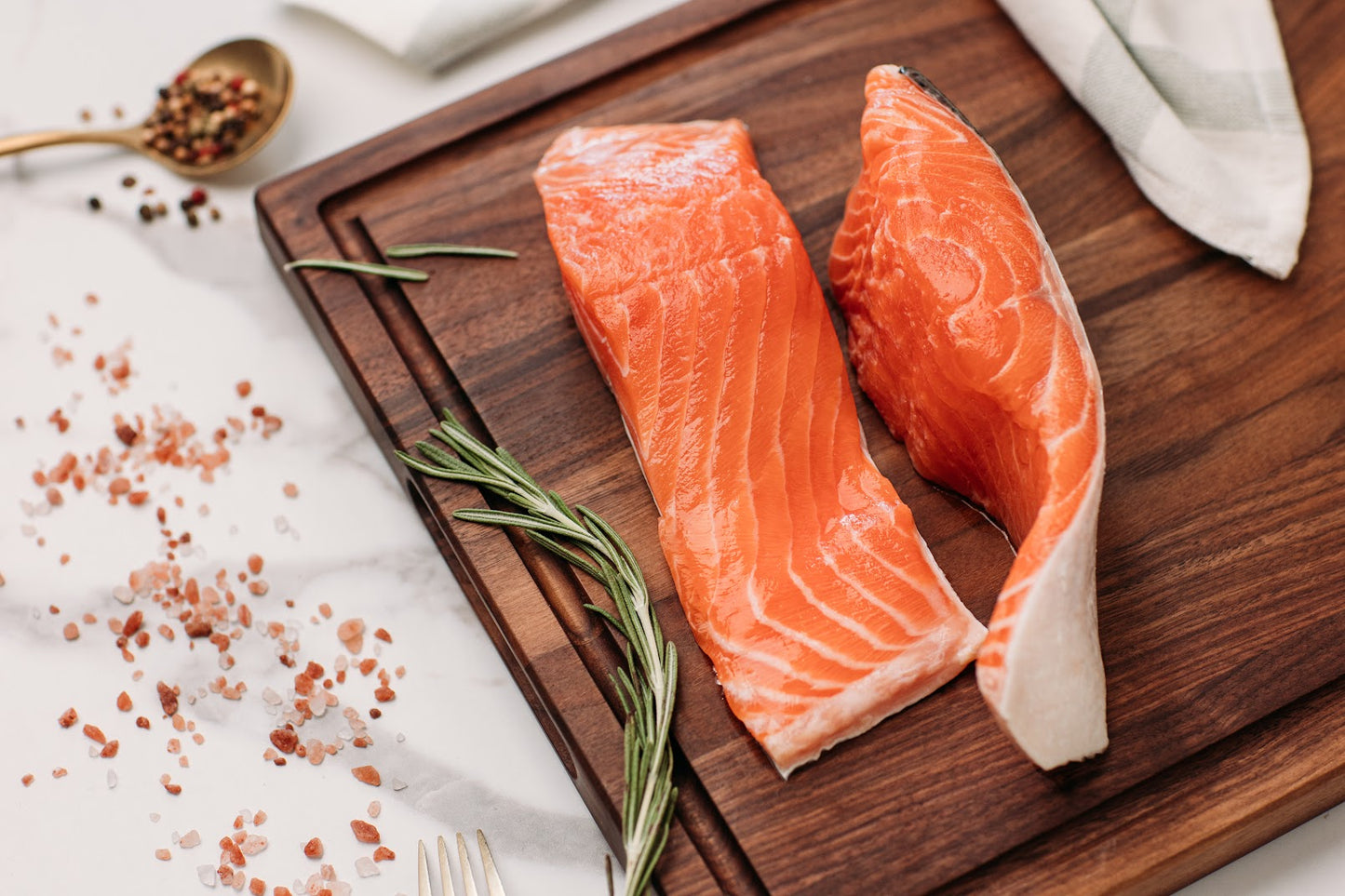 Atlantic salmon, responsibly farmed