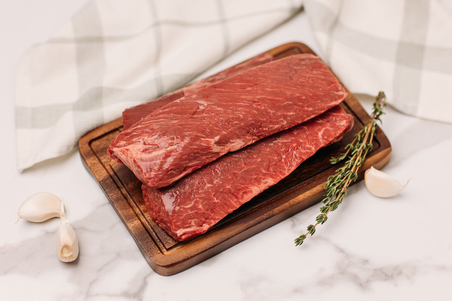Hanger steak, USDA choice - 2x 8 oz steaks
